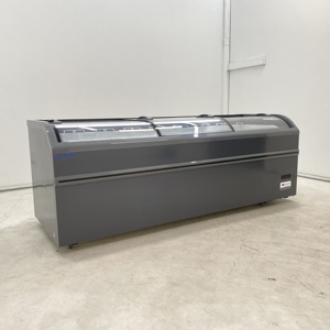 Commercial Chest <b>Freezer</b> Ice Frozen Food Display European Island Shop Kitchen Equipment Horizontal Deep - Product Image 4
