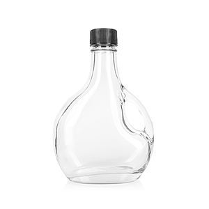 Vente chaude 250ml Bouteilles en verre vides pour boire du sirop <span class=keywords><strong>artisanal</strong></span> avec poignée et couvercle en aluminium anti-goutte - Product Image 3