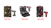 Vente en Gros Kits d'Outils Électriques 8V/12V Perceuse Électrique Kits Combinés Multifonctionnels Outils Électriques Sans Fil au Lithium Boîte à Outils Mécanique OEM ODM