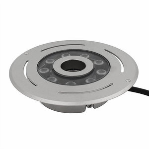 Fontaine LED étanche en acier inoxydable 316L IP68 Lumière de buse de piscine RVB <span class=keywords><strong>Jet</strong></span> d'eau blanc chaud pour paysage de pont sec - Product Image 3
