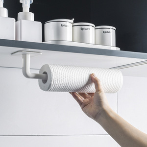 L-Shaped Wall Mounted Hooks Self Adhesive Kitchen Door Coat Hook No Drill Residue Free Installation - Product Image 1