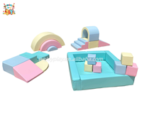 Wejoy enfants intérieur vilain château enfant en bas âge jeu doux aire de jeux équipement enfants jeux toboggan équipement de terrain de jeu intérieur à vendre