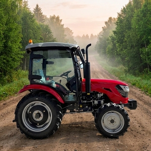 Mini Tractor Agrícola <span class=keywords><strong>de</strong></span> 50HP, 4x4, Compacto, con Motor Diésel PTO para Huertos y Viñedos - Product Image 1