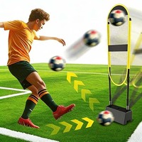 Mannequin d'entraînement pliable et portable pour l'entraînement au football et la cible des coups francs
