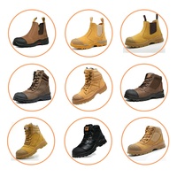 Chaussures de sécurité légères en cuir italien Spory Style, best-seller, avec embout en acier pour hommes, fournisseur original