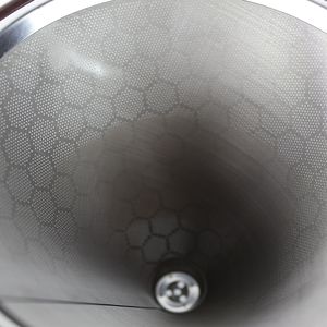 <span class=keywords><strong>Filtre</strong></span> à café en acier inoxydable réutilisable pour 1-2 tasses, sans papier, facile à nettoyer, maille fine pour une extraction douce - Product Image 5