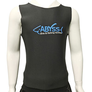 Chaleco de Neopreno para Traje de Buceo, Diseño de Última Generación, Piel Lisa, Sin Mangas, 3mm - Product Image 1