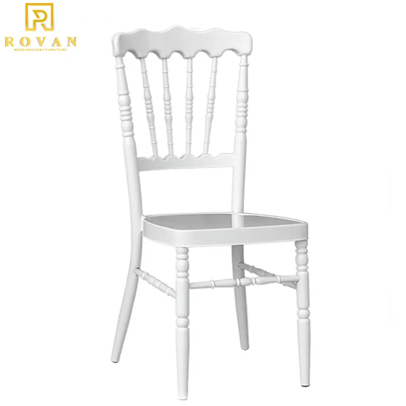 Metal Napoleon chair chiavari for event gold chiavari wedding chair napoleon