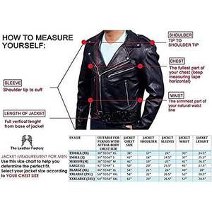 Veste en cuir noire pour homme, style Cafe Racer, manches longues, coupe-vent, vêtements de moto - Product Image 3