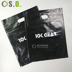 Bolsas de Mano Personalizadas con Fondo Plano y Asas Resistentes para Compras, Tiendas de Regalos, Empaque de Ropa, Bolsas de Plástico - Product Image 2