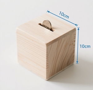 Cá Nhân Vuông Tiền Hộp Đồng Xu Bằng Gỗ Ngân Hàng Phim Hoạt Hình In Tiết Kiệm Jar Trẻ Em Đô La Đồng Xu Thủ Môn Tùy Chỉnh Tên Con Heo Đất Ngân Hàng Nhà Cung Cấp - Product Image 6