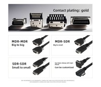 Kabel CameraLink MDR/SDR Konektor Dual-Size PoCL Hikrobot/Ekoh Kamera Industri 26-Pin Catu Daya China untuk Sinyal