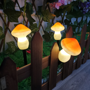 Led per esterni luce a fungo luce solare da giardino in plastica a <span class=keywords><strong>energia</strong></span> solare 90 80 lampada a muro impermeabile - Product Image 4