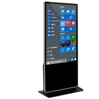 Pantalla Digital Inteligente de 55 Pulgadas, 4K, Alto Brillo, Ultra Delgada, Táctil, Android, Kiosco para Centro Comercial