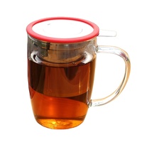 Sachets de thé vides en gros avec infuseur en acier inoxydable à deux poignées pour tasse, mug et théière