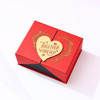 Boîte cadeau en carton rigide noir de luxe à double porte, fermeture magnétique, emballage personnalisé écologique pour parfum, parfum de luxe