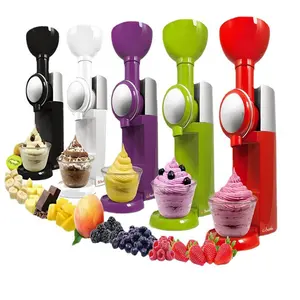 Ev DIY yoğurt dondurma makinesi çok fonksiyonlu dondurma makinesi meyve dondurma üretim