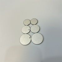 Komponen keramik piezoelektrik ultrasonik, PZT4 PZT8 250 ℃ suhu tinggi PZT Piezo cakram/cincin keramik
