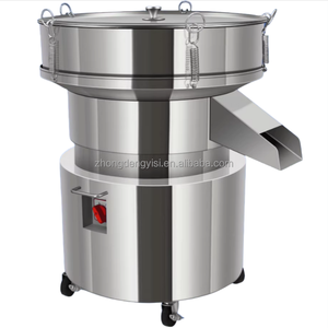 High Efficiency <b>Small</b> Electric Powder <b>Sieve</b> Machine All Stainless Steel Vibrating Separator for Flour Separation Equipment - Product Image 3