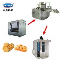 Machine automatique de fabrication de petits biscuits / ligne de production de biscuits / mini-machine à biscuits, machines à grignoter, produit phare