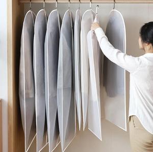 Clear Sacchetti di Indumento di Copertura del Vestito per la Memorizzazione Di 40/50 pollici Appeso Vestito di Vestito Della Copertura del Sacchetto con la Chiusura Lampo per il Vestito, Cappotto - Product Image 2
