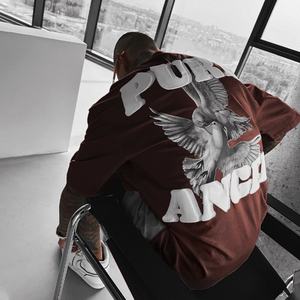 Camiseta Casual de Alta Calidad 100% Algodón, Talla Grande, Personalizada con Logotipo Gráfico en 3D, Manga Corta, Camiseta con Estampado Puff para Hombre - Product Image 5