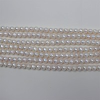 Brins de perles d'eau douce courtes de 8-9 mm, perles à l'éclat intense, idéales pour la fabrication de bijoux faits main, achat en gros