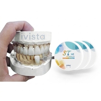 Disco de Zirconia ST-ML Blanco Premium Más Vendido, 43% de Translucidez, 1200MPa, para Uso en Laboratorios Dentales CAD/CAM