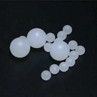 Billes en plastique PP translucide naturel, sphères en polypropylène solide, 3,175 mm, 4,763 mm, 6,35 mm pour usage industriel