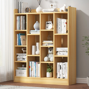 Étagère à livres en bois moderne en MDF pour salon, couleur personnalisable, meubles pour la maison, pour l'école et autres usages, ZY100, étagère à livres ZY100 - Product Image 4