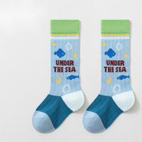 Chaussettes fines en coton pour enfants, chaussettes respirantes mi-mollet sans couture, chaussettes douces unisexes pour garçons et filles, chaussettes pour tout-petits et enfants pour un usage quotidien