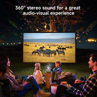 Fábrica al por mayor Full Hd 1080P Proyector Mini portátil Home Cinema al aire libre Led Proyectores Smart Wifi Android Video Proyector
