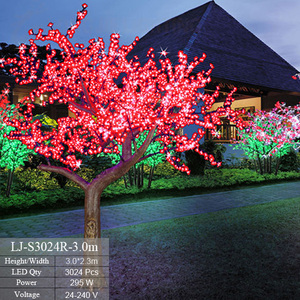 Wholesale LED <strong>Trees</strong> Decorative Artificial Cherry Blossom <strong>Light</strong> up Indoor Plants - Product Image 6
