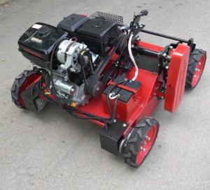 2024 New DZR Industrial 16HP Gasoline Robot Lawn Mower Cordless Grass <b>Cutter</b> Flail Mower Wheel Mowers DIY Low Price Manufacture - Product Image 4