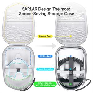 Étui de rangement à coque rigide de marque avec logo personnalisé OEM avec dragonne pour accessoires <span class=keywords><strong>Pico</strong></span> <span class=keywords><strong>Neo</strong></span> 3 <span class=keywords><strong>4</strong></span> tout en un seul étui - Product Image 4