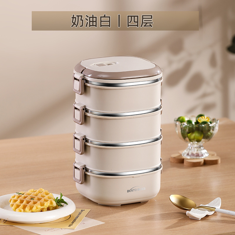 Four-tiered - including tableware