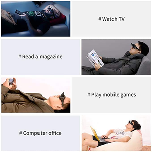 베스트셀러 게으름뱅이 안경, 잠자리에 들기 전 독서와 TV 시청에 완벽합니다. 일반 안경 위에 바로 착용할 수 있습니다. - Product Image 6