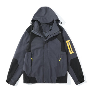 Giacca Antivento Leggera da Uomo Personalizzabile con LOGO, Chiusura a Zip, Comoda e Resistente all'Usura per l'Uso Quotidiano - Product Image 3