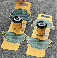 Vente chaude Logo Personnalisable Jetable Double Paroi Artisanat Gobelets en Papier avec Taille Personnalisée pour Lait Thé Crème Glacée Bubble Thé Vin