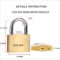 Meilleure Serrure de Haute Qualité Prix Concurrentiel 50mm Laiton Vente Directe Prix de Gros Cadenas et Clé