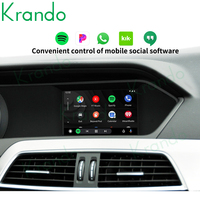 Krando Android Auto décodeur sans fil Carplay Interface Box pour Mercedes Benz C GLC NTG4.0 4.5 Module de caméra de recul WiFi BT