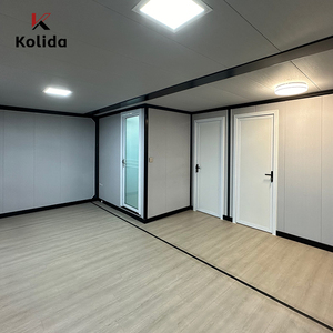 Kolida 40ft 20 ft thép không thấm nước <span class=keywords><strong>container</strong></span> nhà mở rộng cách nhiệt gấp đúc sẵn nhà/văn phòng cho khách sạn văn phòng - Product Image 4