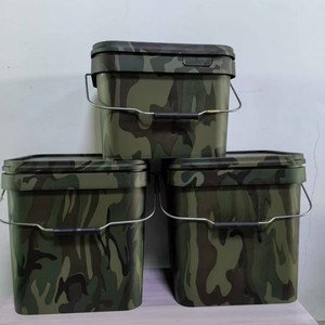 Caja de Plástico Xin Jinpeng con Acabado de Impresión por Transferencia de Agua y UV, Camuflaje, Entrega Rápida - Product Image 3