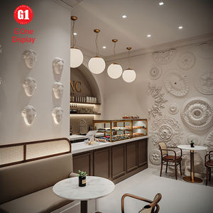 Muebles de Diseño Moderno para Cafetería, Personalización de Decoración para Barra de Café, Mostrador de Cafetería y Vitrinas de Vidrio para Panadería - Product Image 5