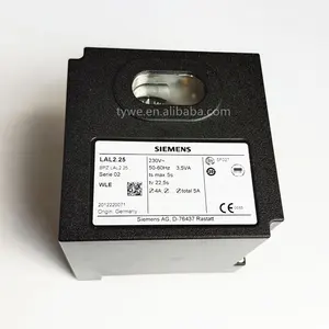 Contrôleur de brûleur à mazout de remplacement Siemens LAL1.25 LAL2.25, boîte de commande, programmeur de séquence, pièces détachées pour chaudière - Product Image 1