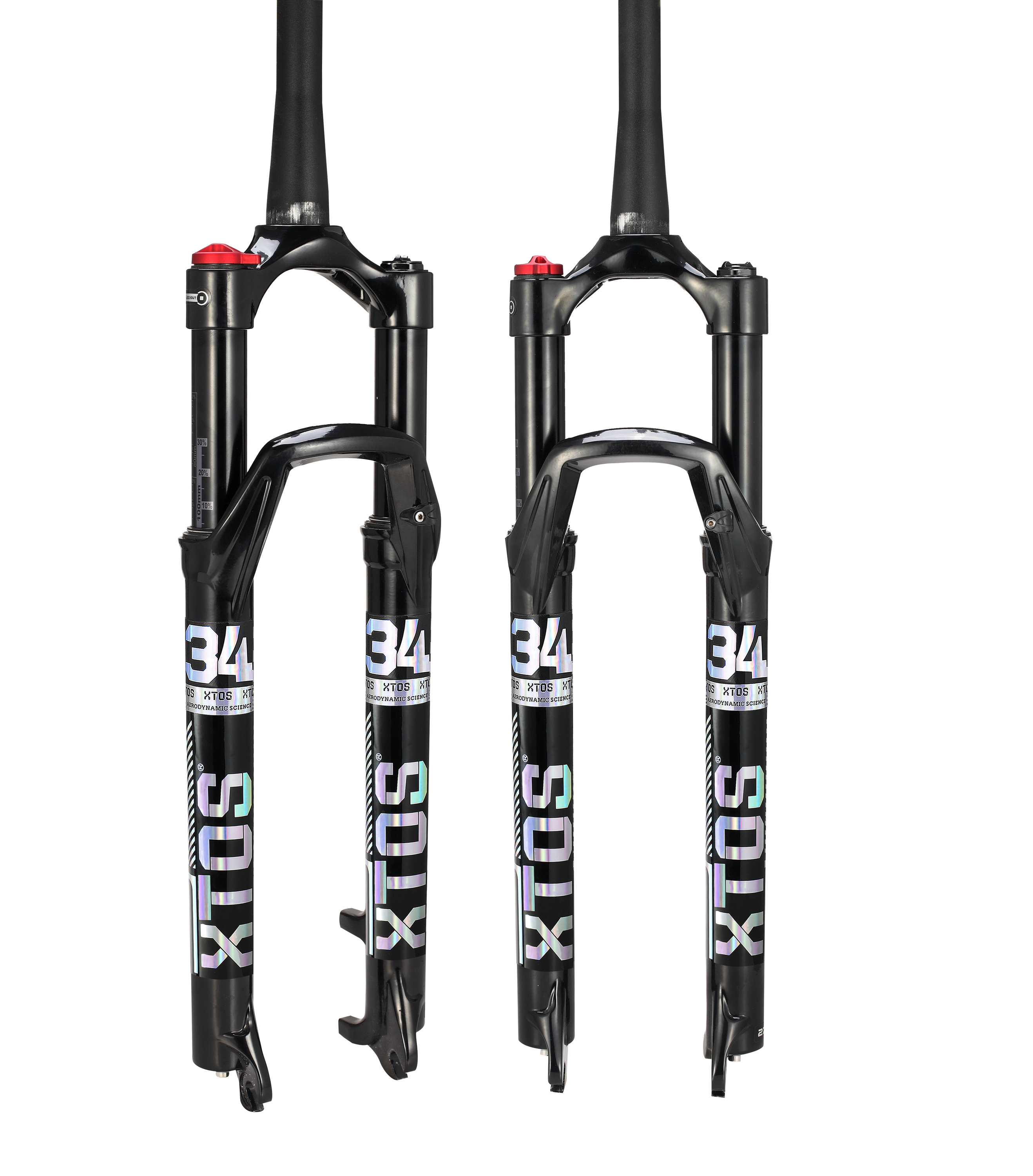 XTOS サスペンションバイクフォーク 27/29er トラベル120mm 軽量アルミ製