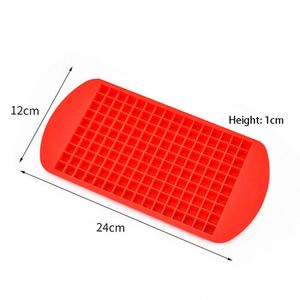 Flexible Stackable and Durable Soft Silicone Mini Ice Cube Trays, 160 <b>Small</b> Ice Cube Molds Easy Release Crushed Ice Cube - Product Image 2