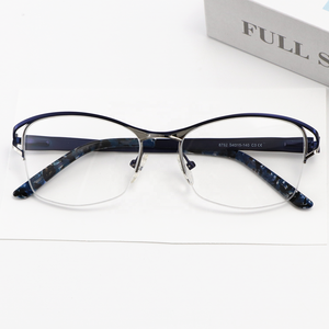 Phụ nữ mới nhất chống ánh sáng màu xanh kính theo toa Khung thời trang kim cương hình dạng khuôn mặt máy tính Kính mắt thiết kế mới cho cô gái - Product Image 1