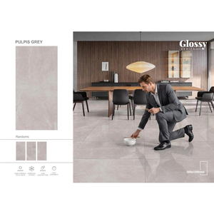 Acid Resistant Digital Polished Porcelain Tiles 600x1200mm Marble Look Floor Wall Tiles For Outdoor - Product Image 3