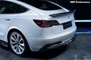 IMP Kit badan serat karbon, Performa untuk Tesla <span class=keywords><strong>Model</strong></span> <span class=keywords><strong>3</strong></span> pemisah bibir depan rok samping <span class=keywords><strong>Diffuser</strong></span> belakang <span class=keywords><strong>Model</strong></span> sayap Spoiler <span class=keywords><strong>3</strong></span> <span class=keywords><strong>Model</strong></span> - Product Image 5